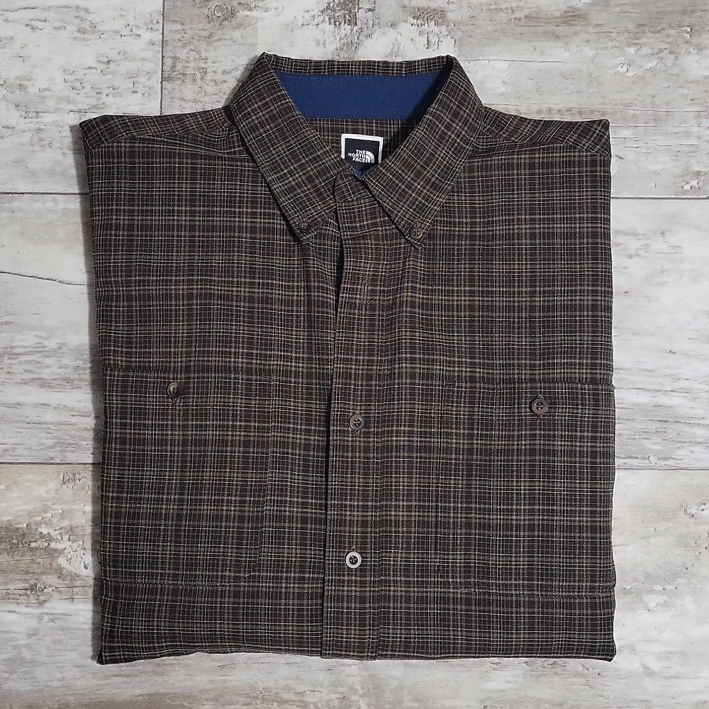 The North Face Plaid Button Down Shirt